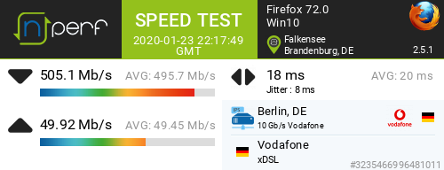 Kabel Deutschland 500Mbit/s